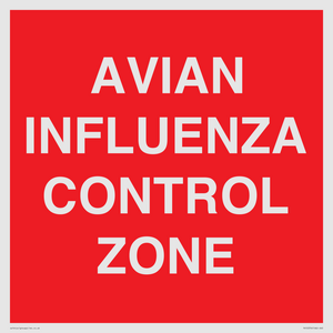 AVIAN INFLUENZA CONTROL ZONE
